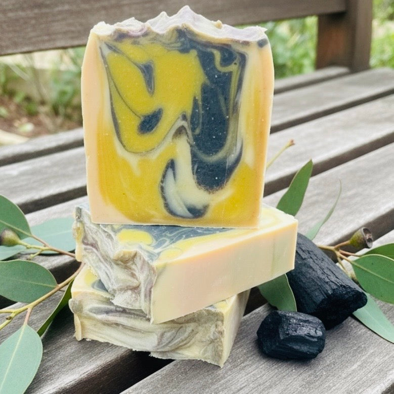 Activated Charcoal & Moringa Tallow Soap | 100g