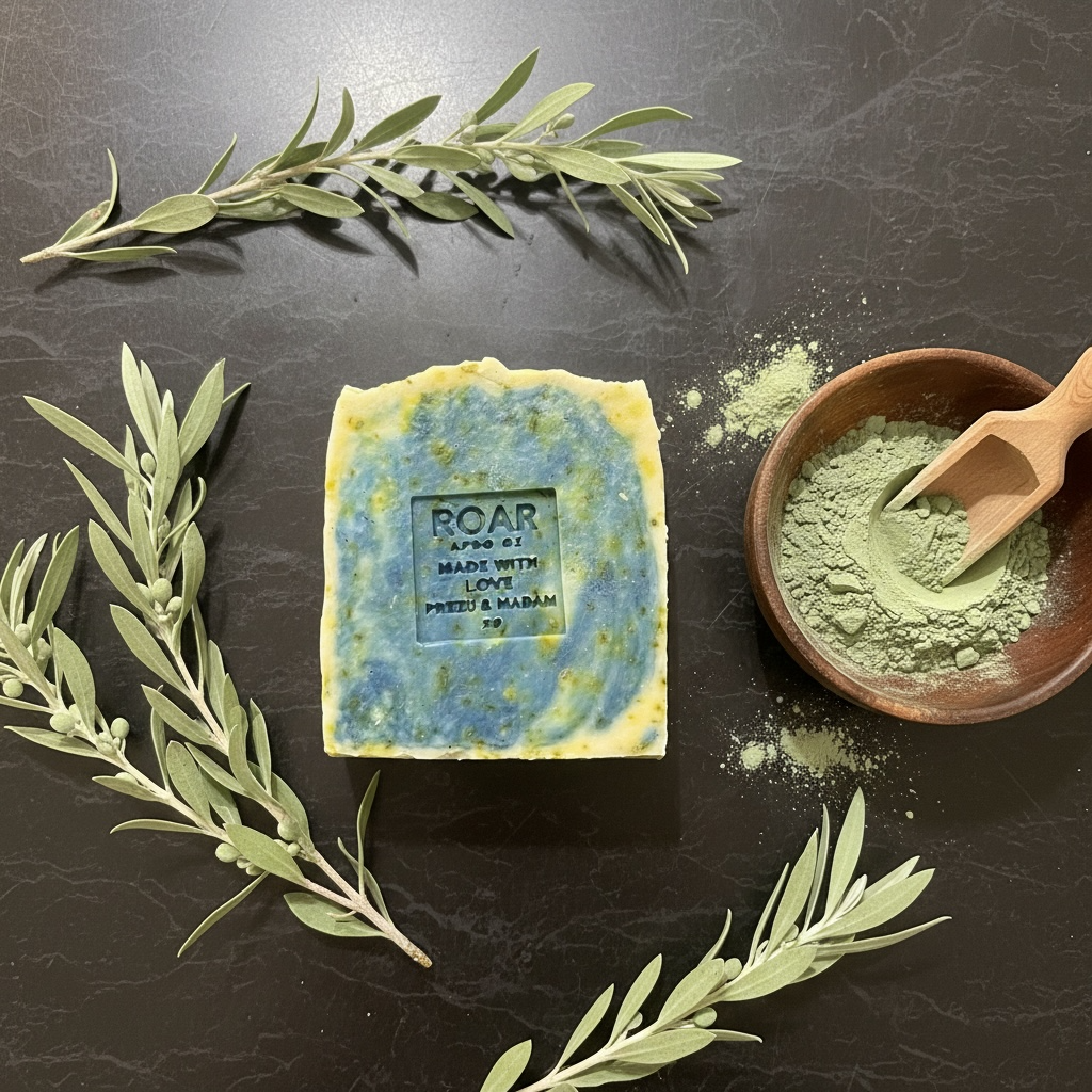 Australian Saltbush & French Green Clay Tallow Soap | 100 g