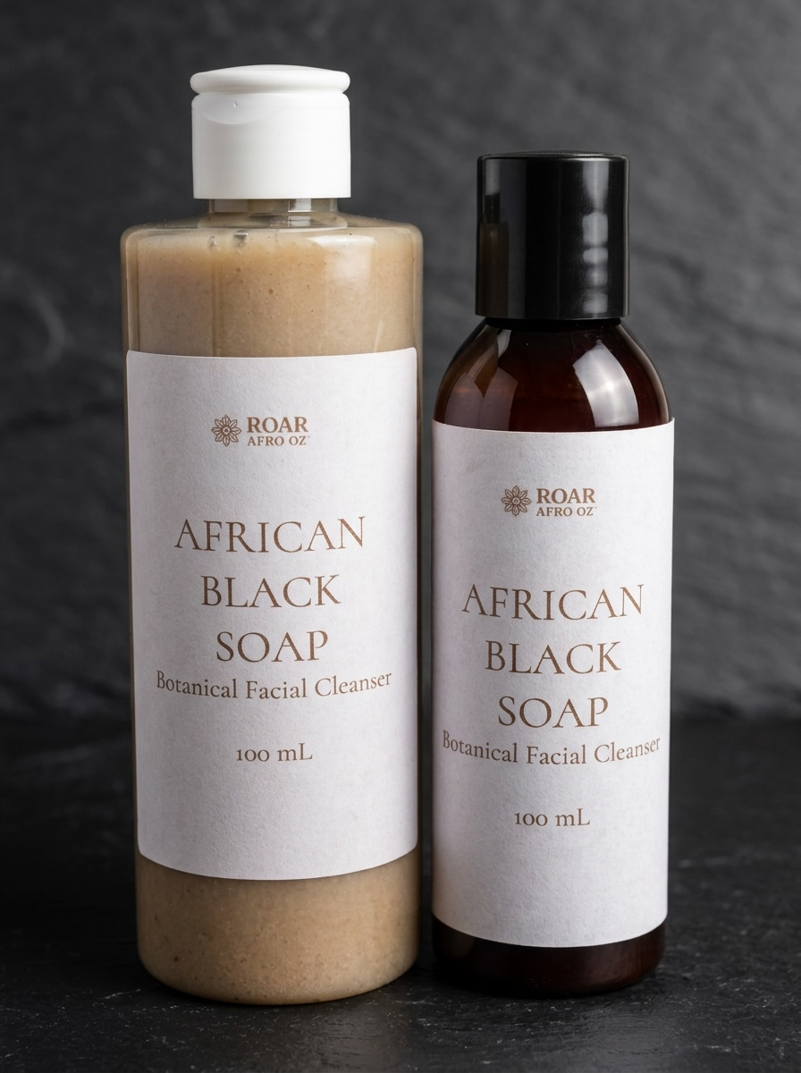 African Black Soap Facial Cleanser | 100 mL